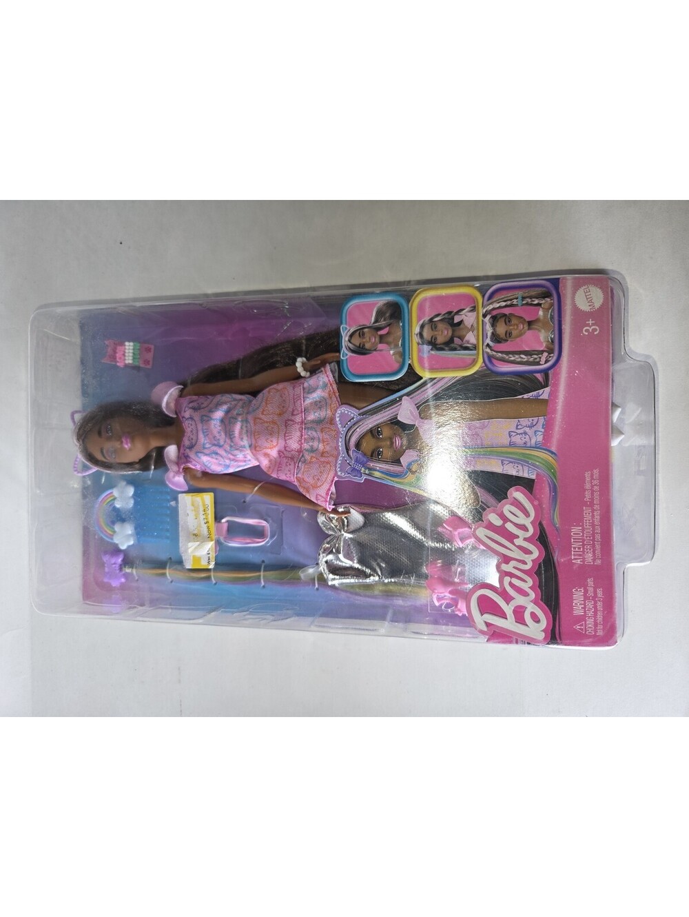 Barbie Fun and Fancy 11" Doll and Accessories, Brunette Fashion Doll SB3